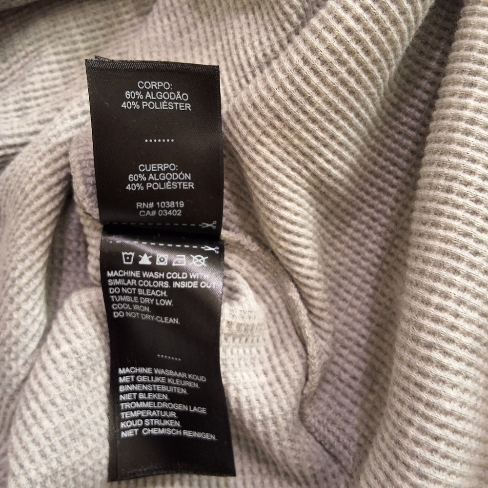 NWT Women's HARLEY DAVIDSON Gray Long Sleeve Top - Picture 10 of 16